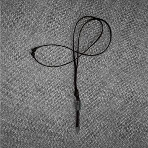 Arrowhead Leather Cord Necklace – Tribal-Inspired Pendant -Unisex